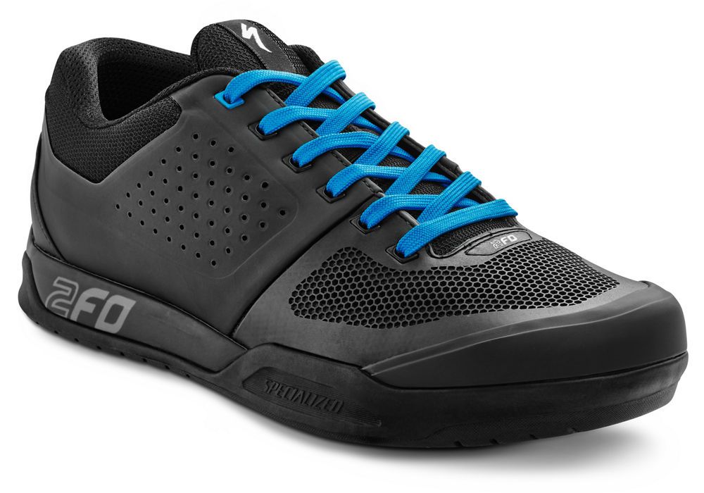 Specialized Schuhe 2FO FLAT Black/Neon Blue